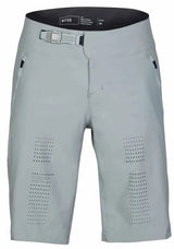 FOX FLEXAIR SHORT W/ LINER - CLOUD GREY FRONT
