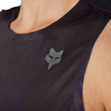 Fox WOMENS FLEXAIR ASCENT SL JERSEY - Black Front Print Focused
