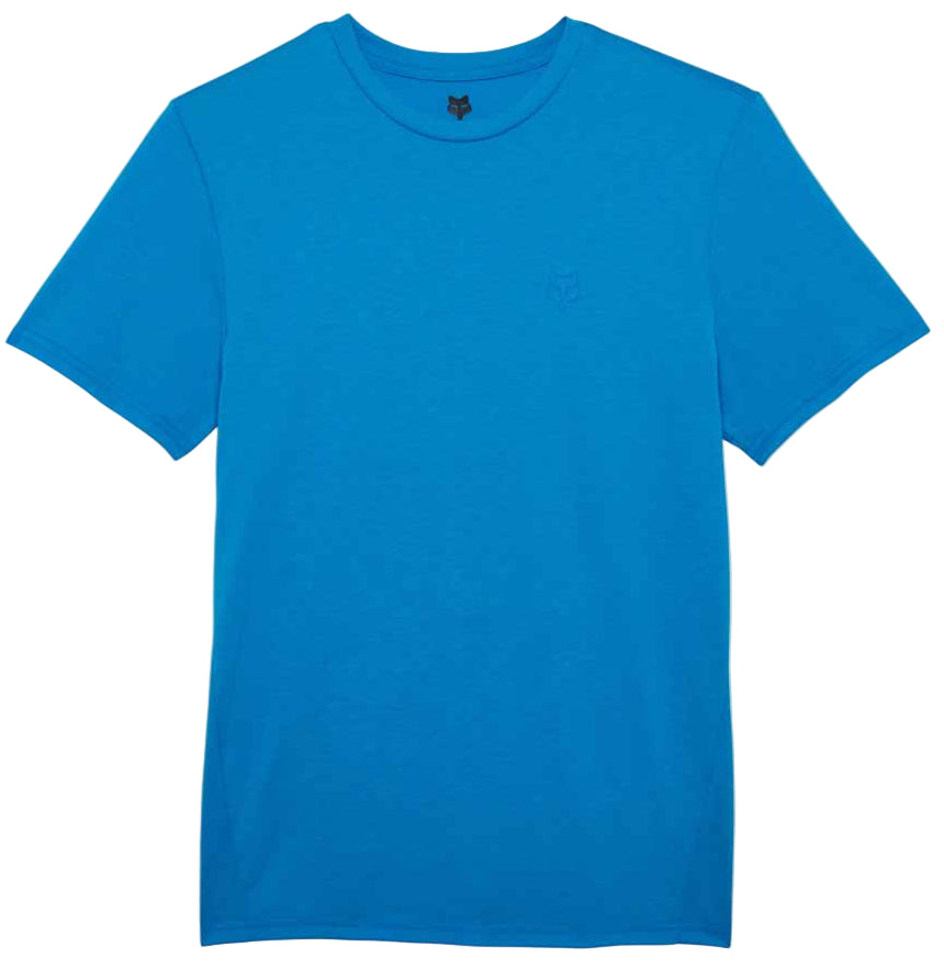 Fox Forums SS Tech Tee True Blue Shirt FRONT 