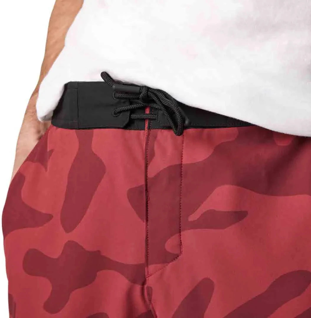 Fox VZNS CAMO HYBRID SHORT - Scarlet FRONT