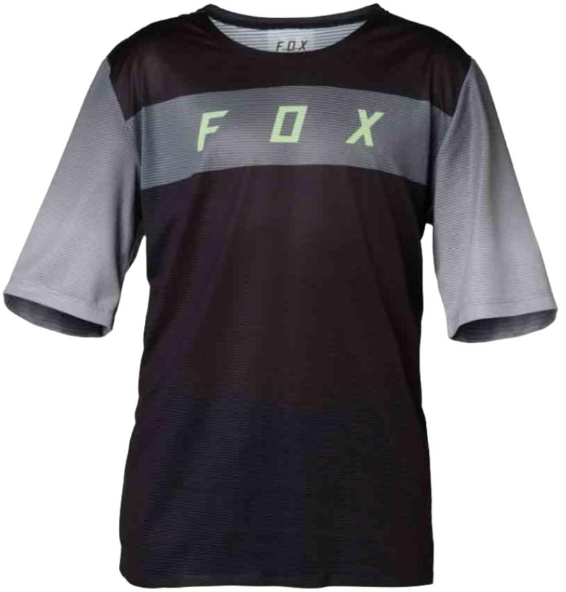 Fox YOUTH FLEXAIR SS JERSEY - Black FRONT