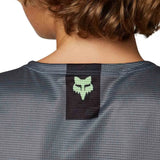 Fox YOUTH FLEXAIR LS JERSEY - Pewter BACK PRINT
