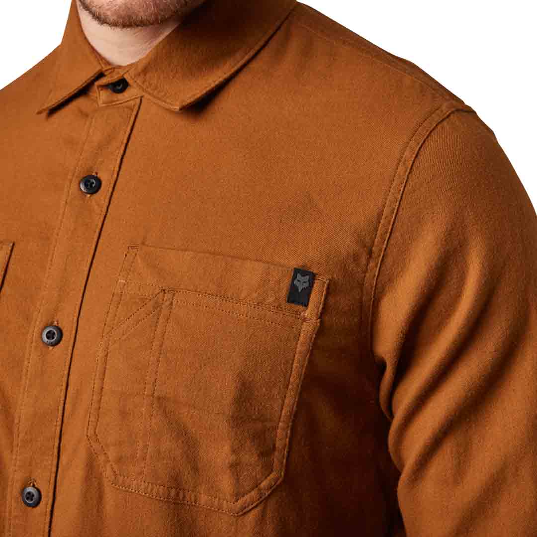 Fox RAMP UP UTILITY FLANNEL - Nutmeg