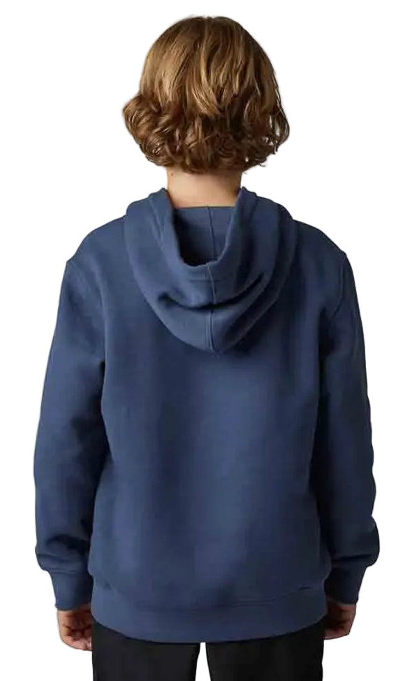 Fox YOUTH SHIELD PO FLEECE DpCobalt BACK FACING MODEL