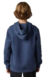 Fox YOUTH SHIELD PO FLEECE DpCobalt BACK FACING MODEL