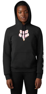 Fox WOMENS RYVR PO FLEECE - Black FRONT
