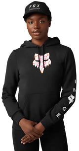 Fox WOMENS RYVR PO FLEECE - Black FRONT