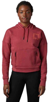 Fox HINKLEY DWR PO FLEECE - Scarlet FRONT