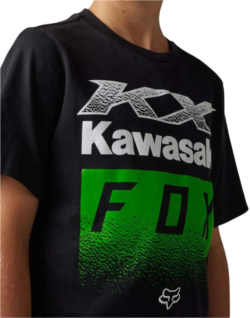 Fox YOUTH FOX X KAWI SHORT SLEEVE TEE Black