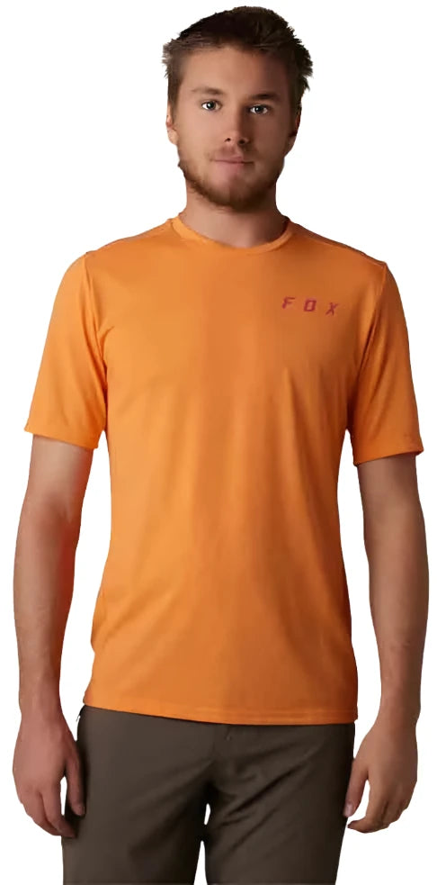 Fox RANGER DR SS JERSEY RACE - Day Glo Orange Front Facing Model