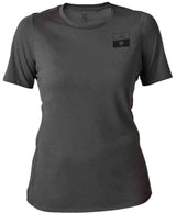 Fox WOMENS RANGER DR SS JERSEY FRACT - Pewter Front
