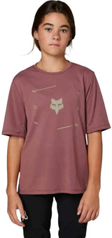 Fox YOUTH RANGER DR SS JERSEY VENI  - Cordovan FRONT FACING MODEL