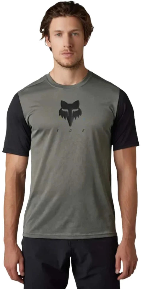 Fox RANGER TRU DRI SS JERSEY - Pewter Front Facing Model