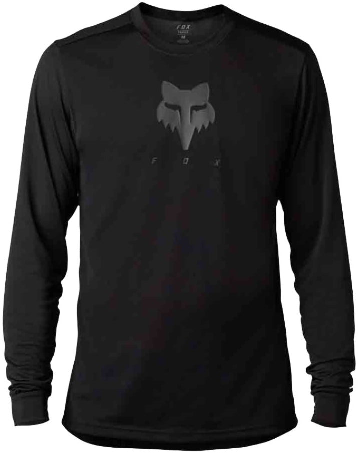Fox RANGER TRU DRI LS JERSEY - Black Front