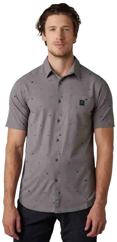 Fox RANGER SS WOVEN JERSEY - Pew Front Facing Model