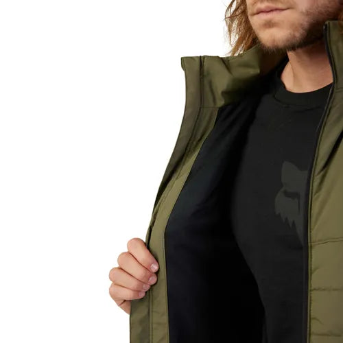 Fox HOWELL PUFFY Mens Jacket - Olive Green