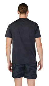 Fox REP Short Sleeve JACQUARD TOP BlackCam BACK FACING MODEL 