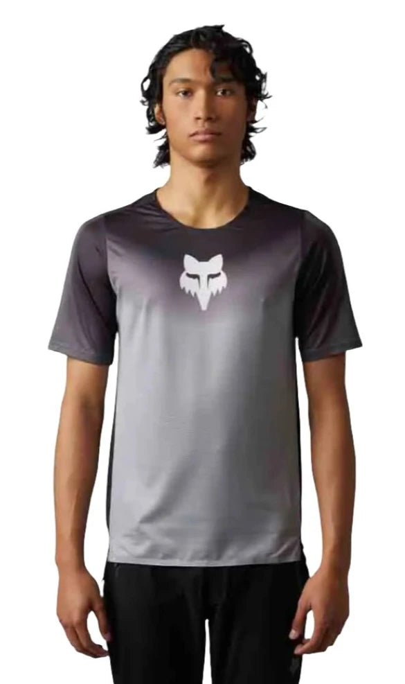 Fox FLEXAIR SS JERSEY NOVAH - Steel/Grey Front Facing Model