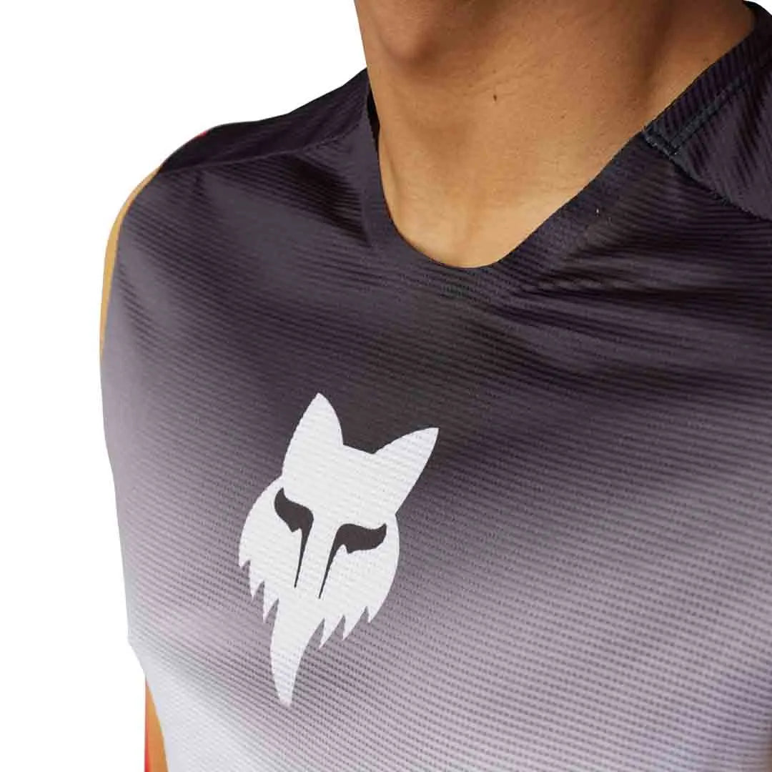 Fox FLEXAIR LS Jersey Novah Black/White 2023