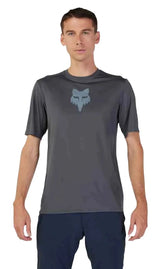 Fox RANGER SS JERSEY LAB HEAD - Dark Shadow Front Facing Model