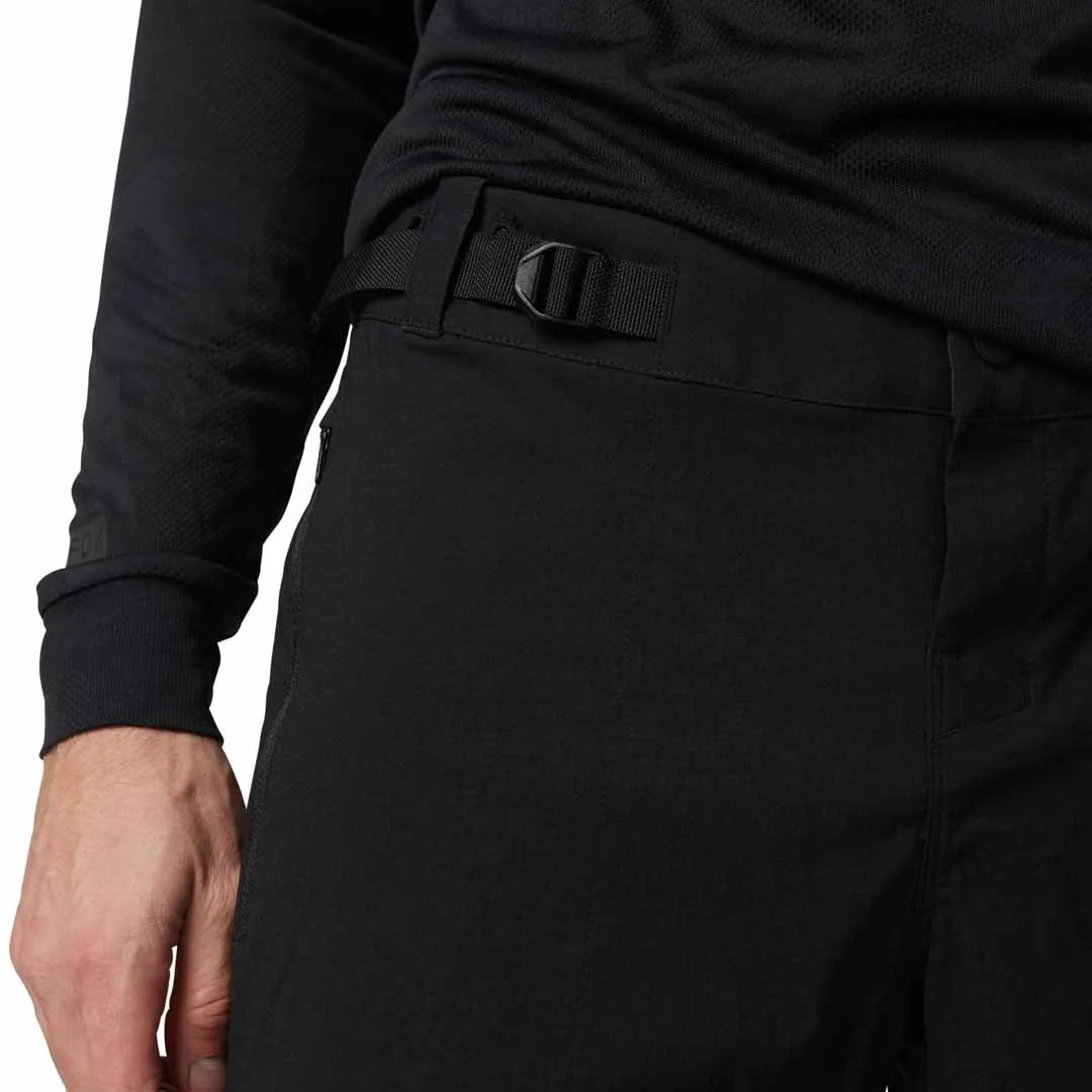 Fox RANGER SHORT W/ LINER - Black FRONT DETAIL