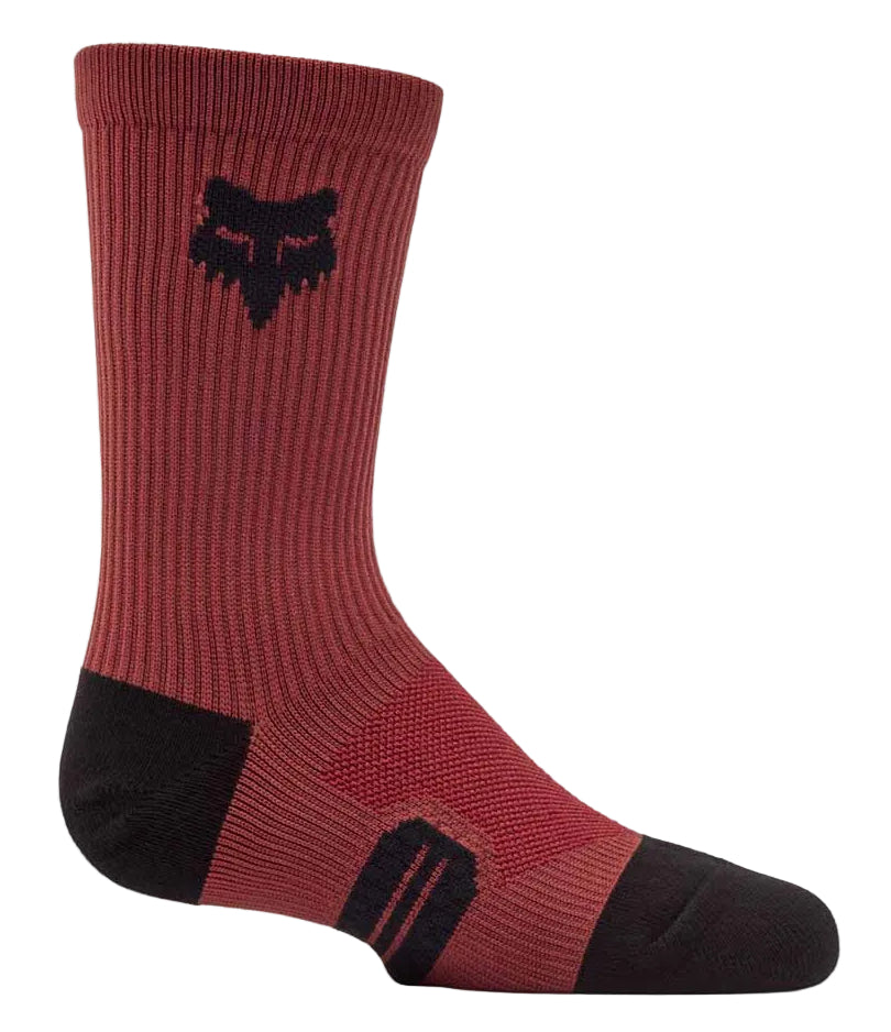 Fox Youth Ranger Crew Sock 6" Rust