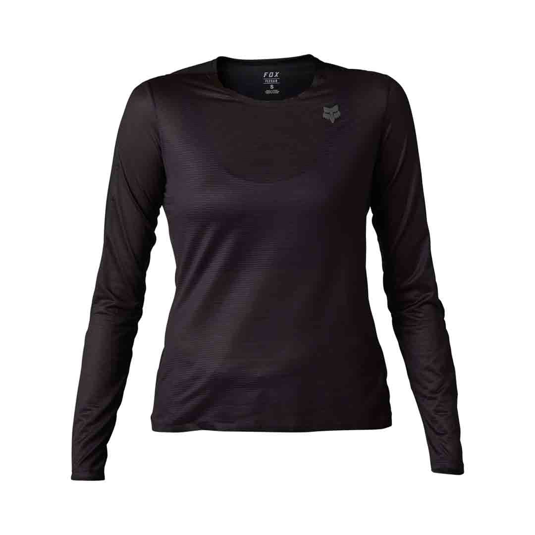 Fox Flexair Ascent Womens LS Jersey Black