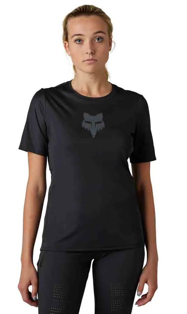 Fox Ranger SS Jersey Foxhead Logo FRONT FACING MODEL 