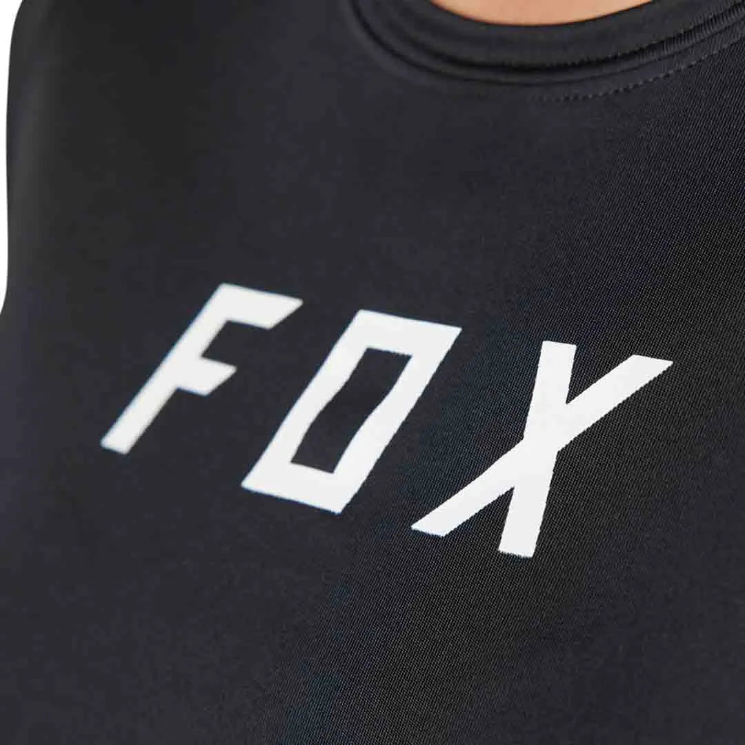 Fox WOMENS RANGER SS JERSEY MOTH - Black Front Print Focused