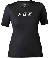 Fox WOMENS RANGER SS JERSEY MOTH - Black Front