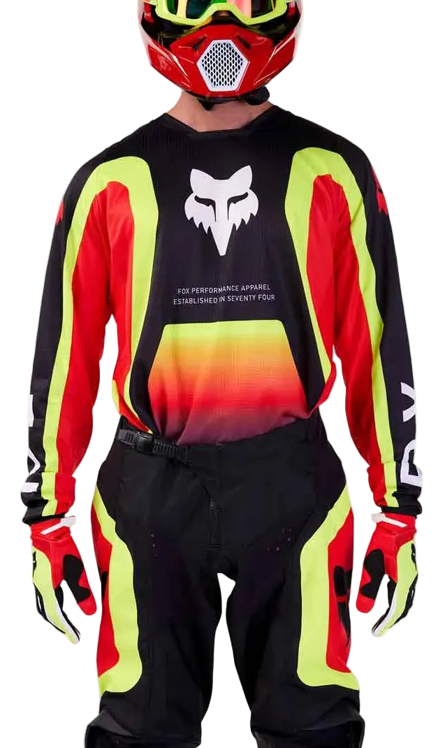 Fox Racing 180 Ballast Jersey Black/Red FRONT