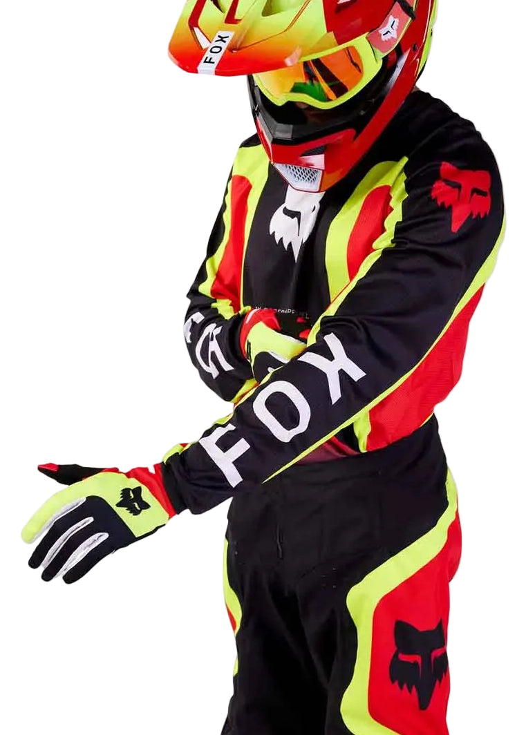 Fox Racing 180 Ballast Jersey Black/Red DETAILS