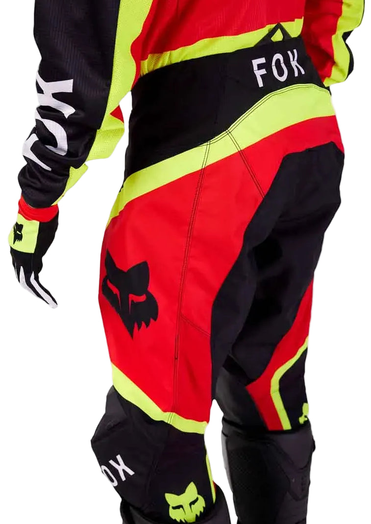 Fox Racing 180 Ballast Pant Black/Red SIDE DETAILS