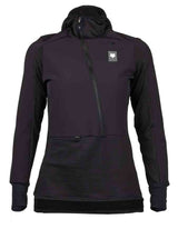 Fox W DEFEND THERMAL HOODIE Black FRONT 