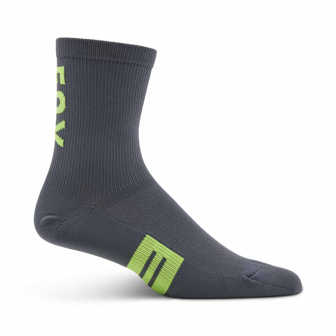 Fox 6" Flexair Merino Sock - GRAPHITE