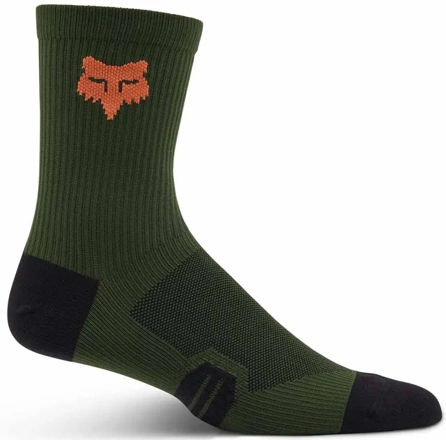 FOX 6" RANGER SOCK - DARK SAGE