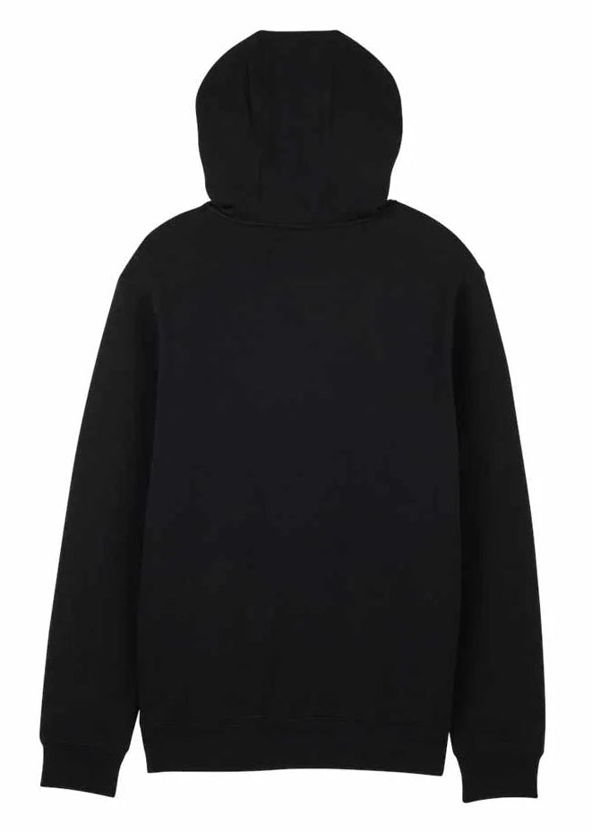 Fox Head Fleece Pullover Hoodie Black BACK