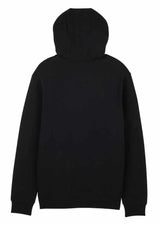 Fox Head Fleece Pullover Hoodie Black BACK