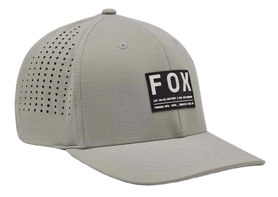 Fox Non Stop Tech Flexfit Hat Light Gray