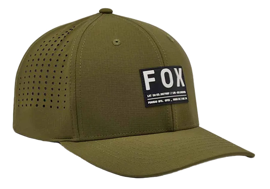 Fox Non Stop Tech Flexfit Hat Olive Green