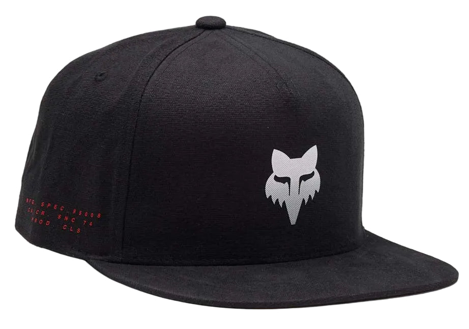 Fox Magnetic Snapback Hat Black