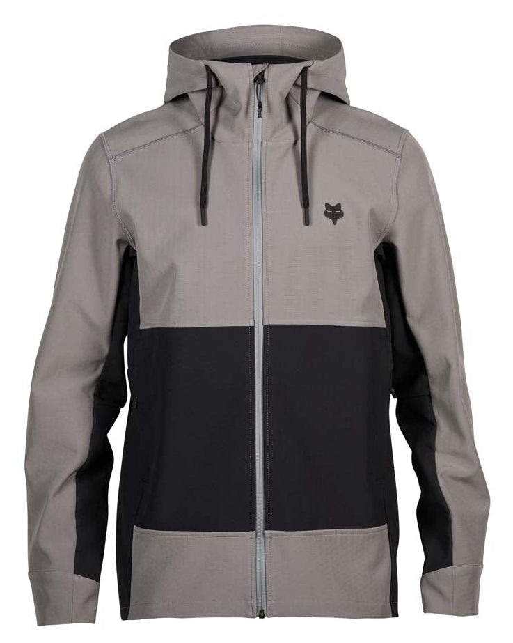 Fox Pit Jacket Pewter FRONT 