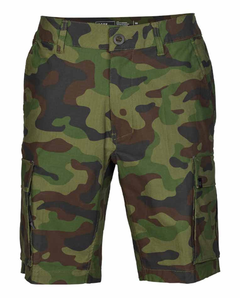 Fox Slambozo Camo Shorts Green Camo FRONT 