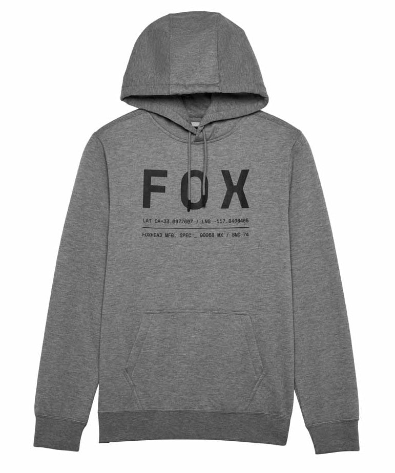 Fox Non Stop Fleece PO Hoodie Heather Graphite FRONT