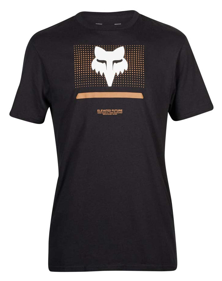 Fox OPTICAL Short Sleeve PREM TEE Black FRONT 