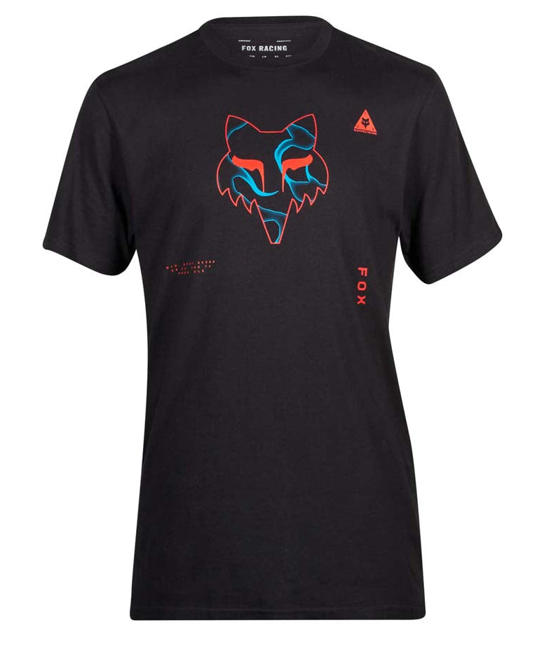 Fox WITHERED Short Sleeve PREM TEE Black FRONT