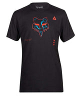 Fox WITHERED Short Sleeve PREM TEE Black FRONT