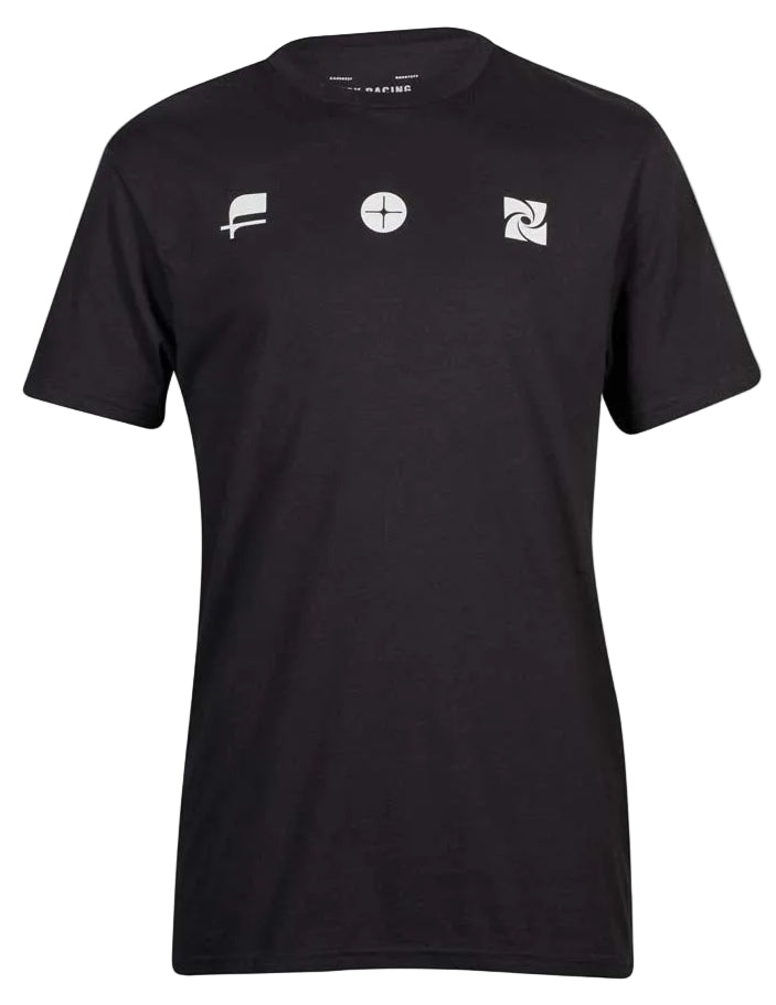 Fox SENSORY Short Sleeve PREM TEE Black FRONT