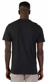 Fox Absolute Short Sleeve Premium Tee Black BACK FACING MODEL