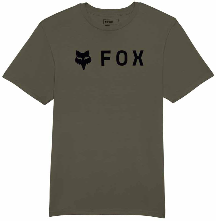 Fox Absolute SS Premium Tee Olive Green FRONT 